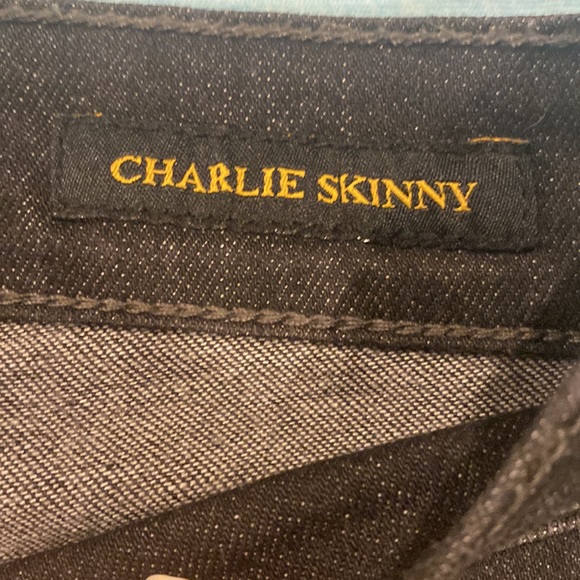 Lucky Brand 4/27 Black Ripped Jeans - Picture 2 of 7